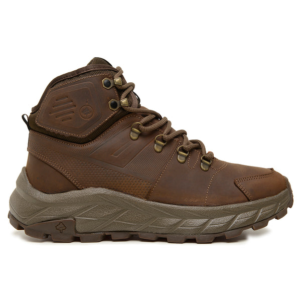 Bota Adventure Cano Alto Macboot Nevis 02 Marrom - vista frontal - Macboot