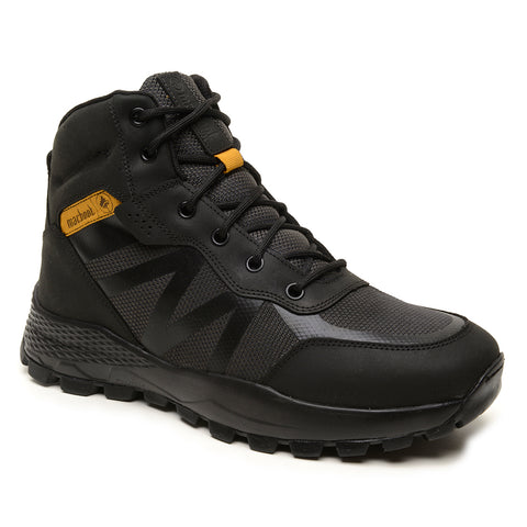 Bota Adventure Cano Alto Macboot Jatoba 02 Preto Emborrachado