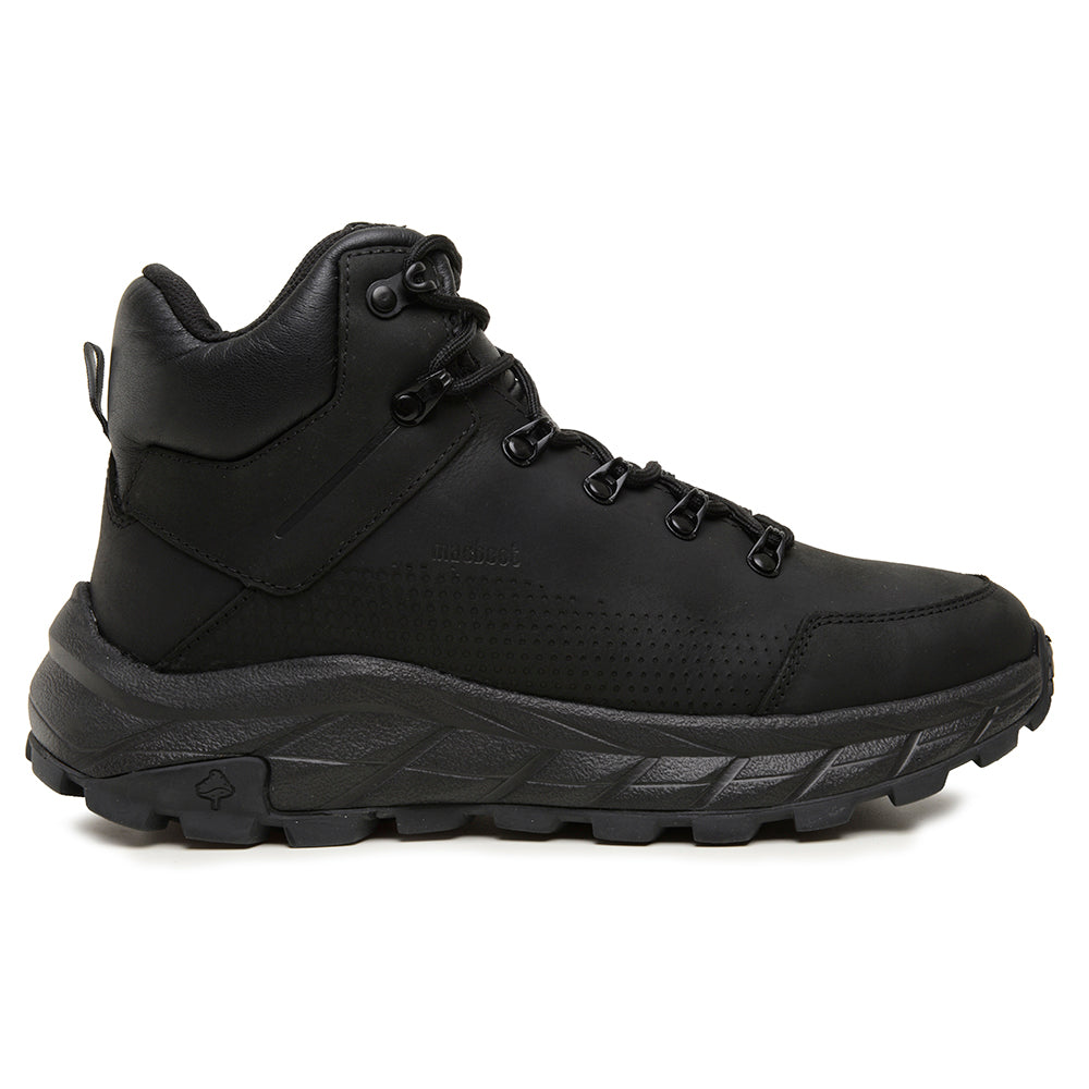 Bota Adventure Cano Alto Macboot Laguna 02 Preto Emborrachado - vista frontal - Macboot