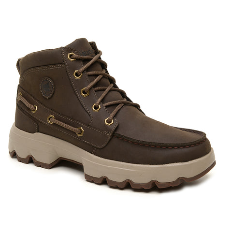Bota Adventure Cano Longo Macboot Ébano 02 Marrom Escuro