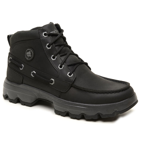 Bota Adventure Cano Longo Macboot Ébano 02 Preto Emborrachado