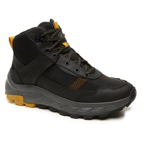 Bota Adventure Cano Alto Macboot Macadâmia 02 Preto Emborrachado