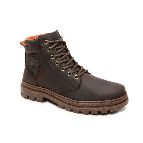 Bota Militar Cano Alto Macboot Ravenala 02 Café