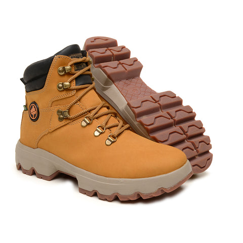 Bota Adventure Cano Longo Macboot Tempestade 02 Mostarda