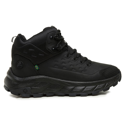 Bota Adventure Cano Alto Macboot Ushuaia 02 Preto Emborrachado