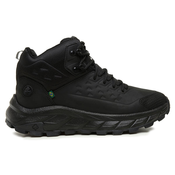 Bota Adventure Cano Alto Macboot Ushuaia 02 Preto Emborrachado - vista frontal - Macboot
