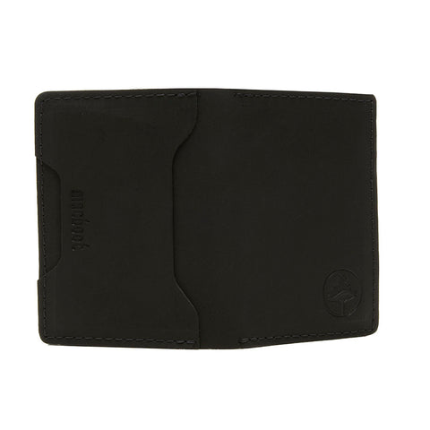Porta Cartões em Couro Macboot - Preto