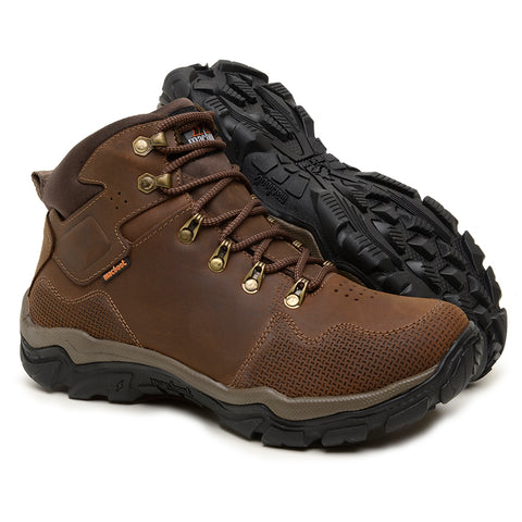 Bota Adventure Cano Alto Macboot Boituva 02 Marrom - vista lateral - Macboot