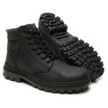 Bota Militar Cano Alto Macboot Ravenala 02 Preto Emborrachado