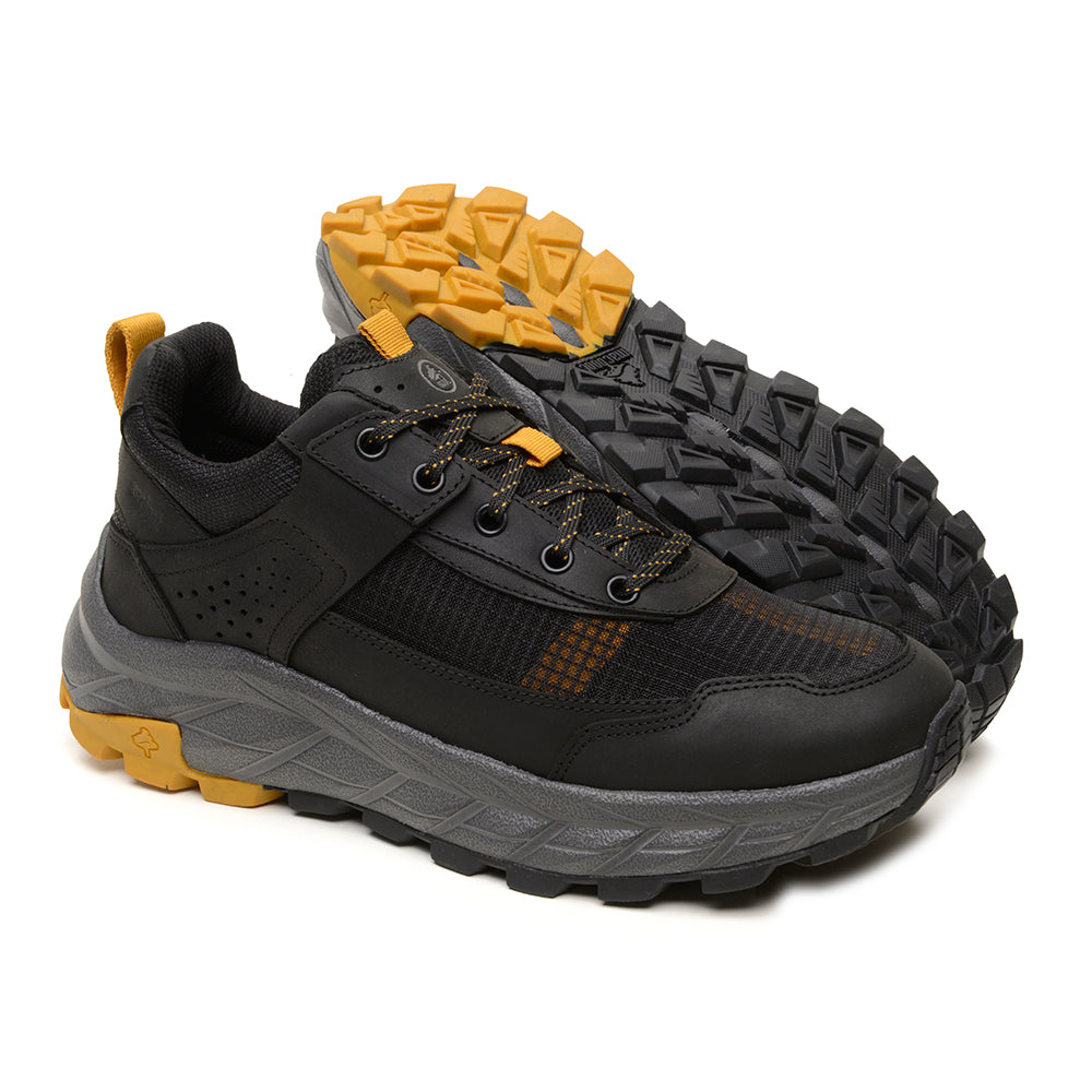 Macᵕ̈* Tênis Adventure Macboot Macadâmia 01 Preto Emborrachado