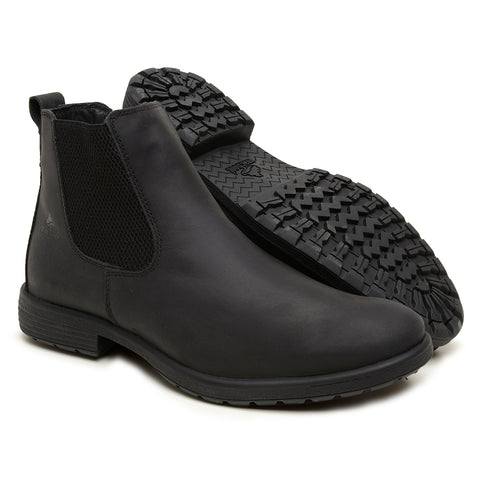 Bota Chelsea Macboot Canaã 02 Preto Emborrachado