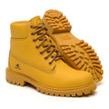 Bota Militar Macboot Cano Alto Lauryn 08 Mostarda