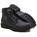 Bota Motors Cano Alto Macboot Kenko 06 Preto Emborrachado