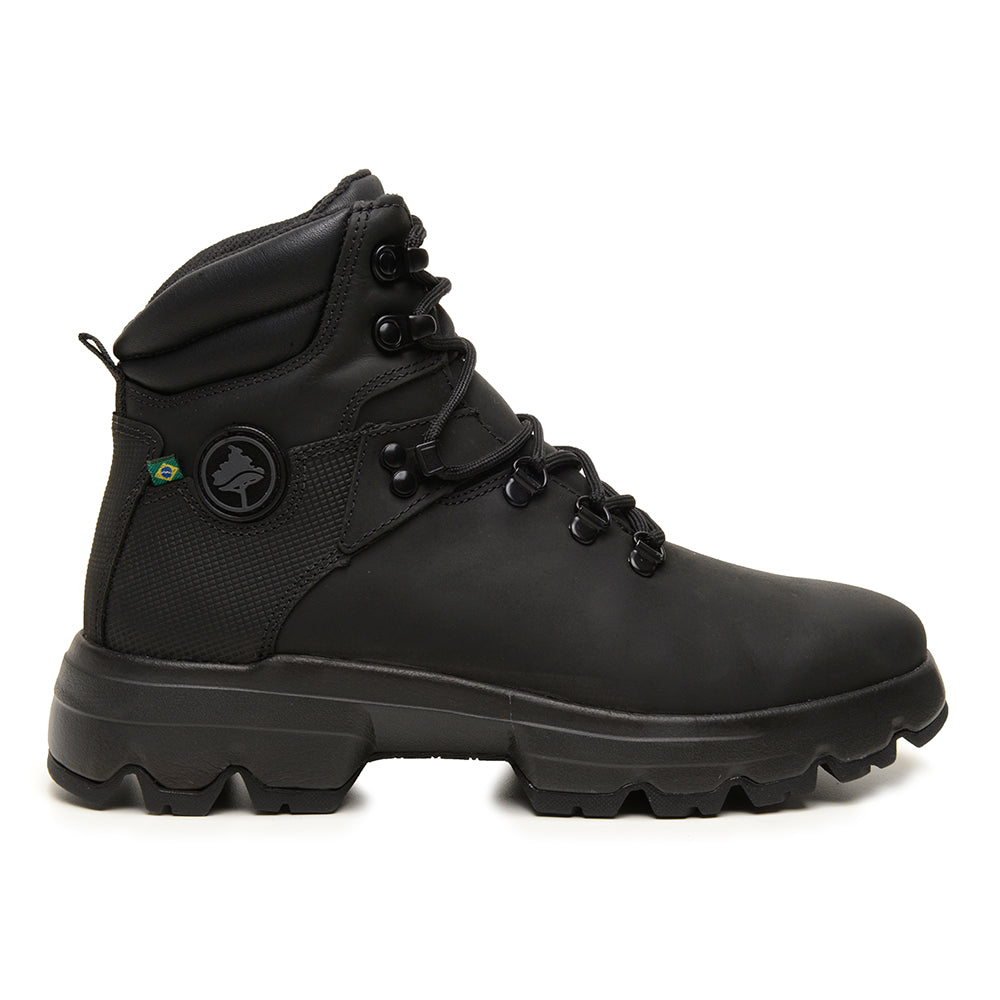 Bota Adventure Cano Longo Tempestade 02 Preto Emborrachado | | Macboot