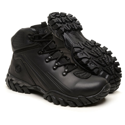 Bota Motors Cano Alto Macboot Ipê 02 Preto Emborrachado