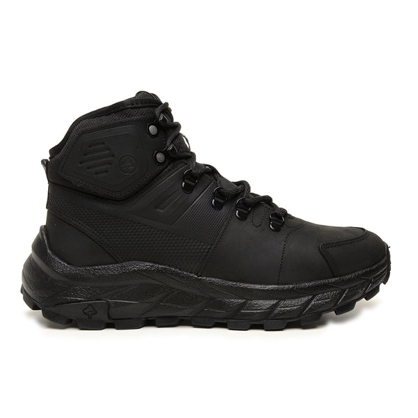 Bota Adventure Cano Alto Macboot Nevis 02 Preto Emborrachado - vista frontal - Macboot