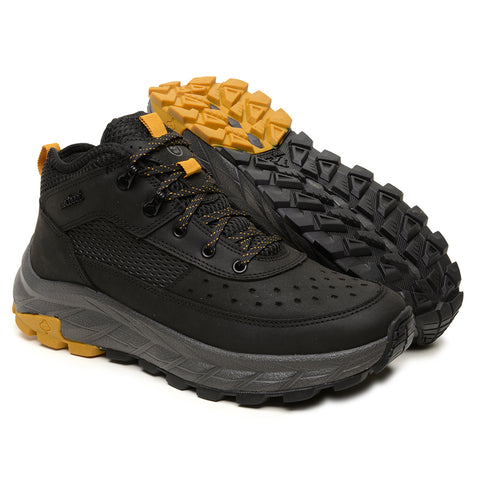 Bota Adventure Cano Alto Macboot Graviola 02 Preto Emborrachado