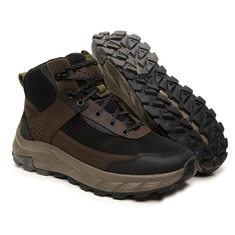 Bota Adventure Cano Alto Macboot Macadâmia 02 Marrom Escuro