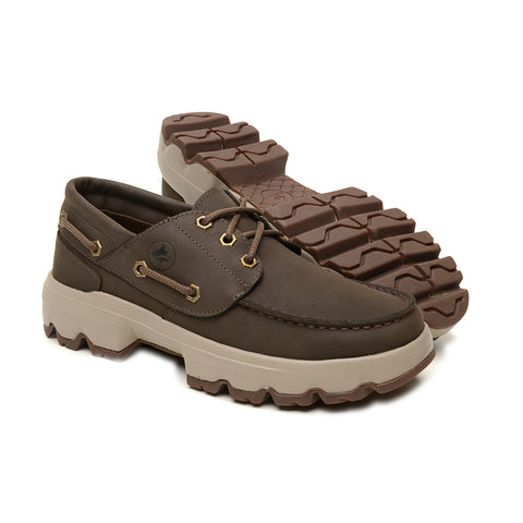 Sapato Boat Macboot Ebano 01 Marrom Escuro