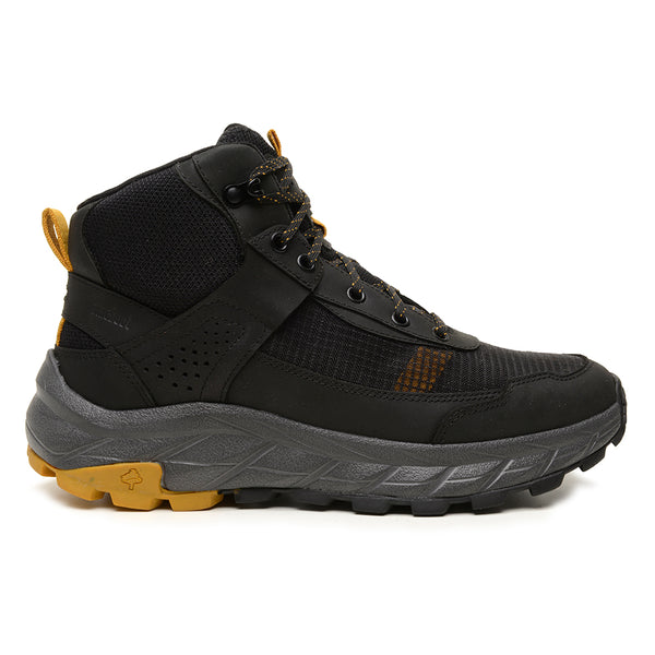 Bota Adventure Cano Alto Macboot Macadâmia 02 Preto Emborrachado - vista frontal - Macboot