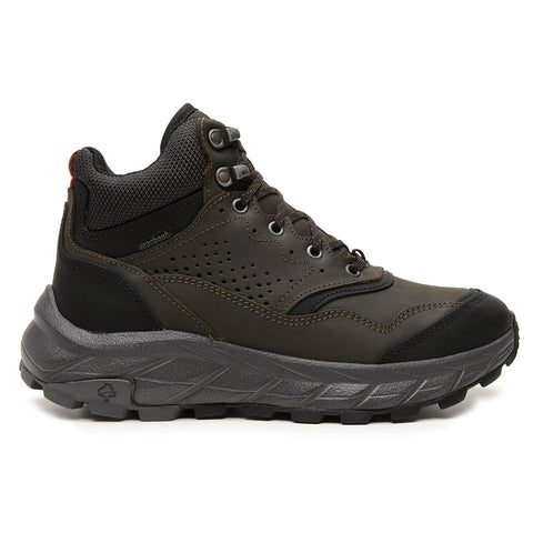 Bota Adventure Cano Alto Macboot Monjolo 06 Cinza Escuro