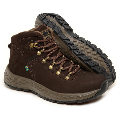 Bota Adventure Cano Alto Macboot Petúnia 04 Café