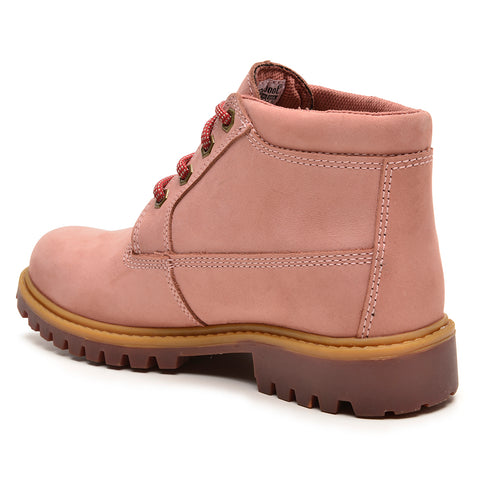 Bota Cano Médio Macboot Mini Lizzary 04 Rosa