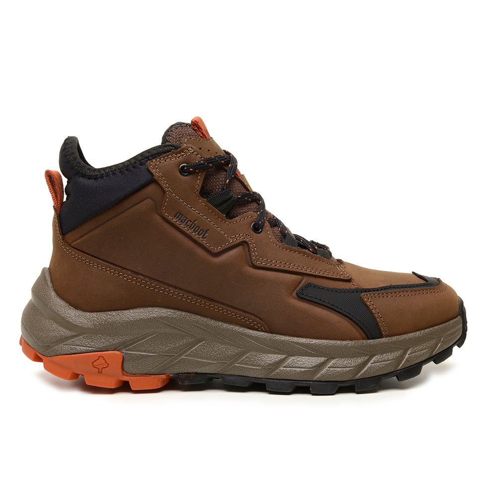Bota Adventure Cano Alto Macboot Sequoia 02 Marrom - vista frontal - Macboot