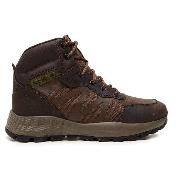 Bota Adventure Cano Alto Macboot Jatoba 02 Café - vista frontal - Macboot