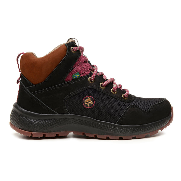 Bota Adventure Cano Alto Macboot Taiúva 04 Preto - vista frontal - Macboot