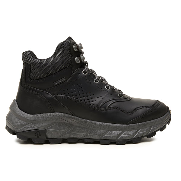 Bota Adventure Cano Alto Macboot Monjolo 02 Preto Emborrachado - vista frontal - Macboot