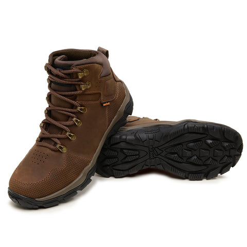 Bota Adventure Cano Alto Macboot Boituva 02 Marrom - vista traseira - Macboot