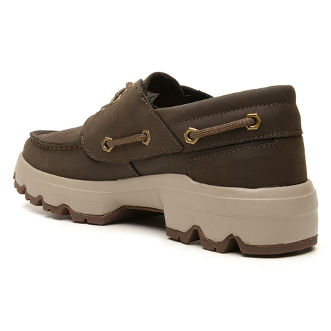 Sapato Boat Macboot Ebano 01 Marrom Escuro