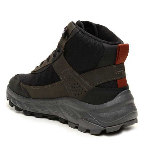 Bota Adventure Cano Alto Macboot Macadâmia 02 Cinza Escuro