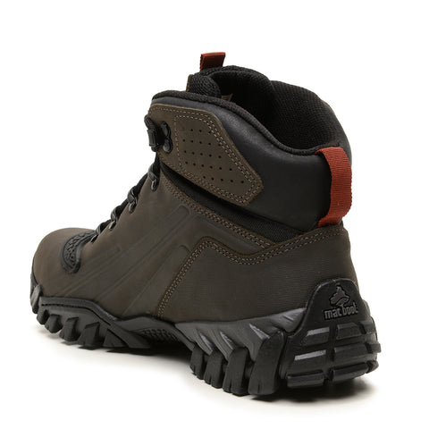 Bota Motors Cano Alto Macboot Ipê 02 Cinza Escuro