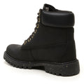 Bota Militar Macboot Cano Alto Lauryn 08 Preto Emborrachado
