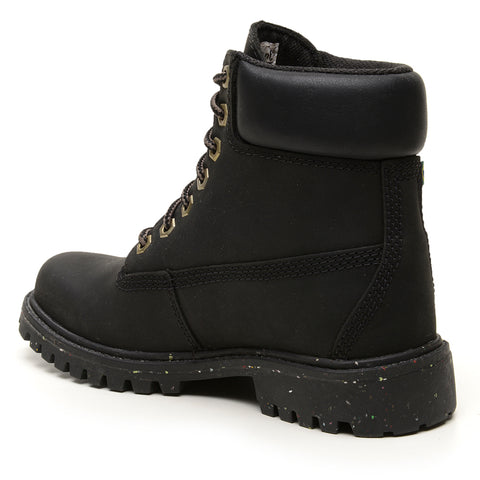 Bota Militar Macboot Cano Alto Lauryn 08 Preto Emborrachado