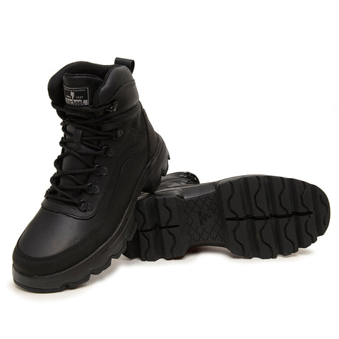 Bota Adventure Cano Longo Macboot Montana 02 Preto Emborrachado