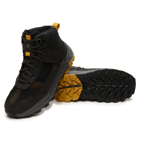 Bota Adventure Cano Alto Macboot Macadâmia 02 Preto Emborrachado