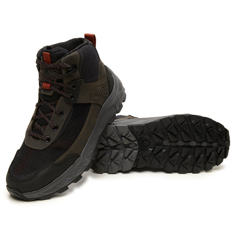 Bota Adventure Cano Alto Macboot Macadâmia 02 Cinza Escuro