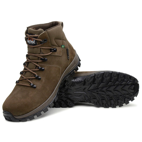 Bota Adventure Cano Alto Macboot Tatu 02 Cinza