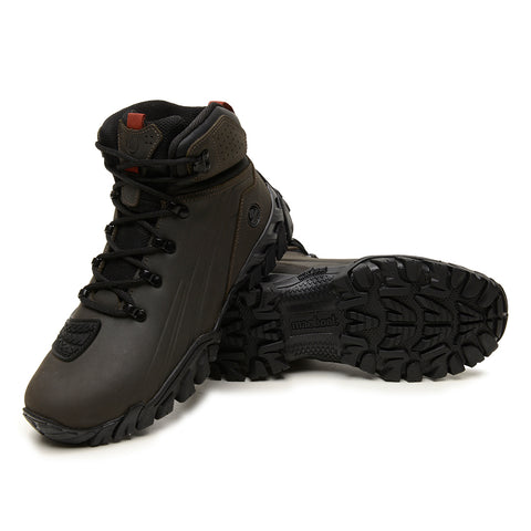 Bota Motors Cano Alto Macboot Ipê 02 Cinza Escuro