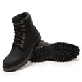 Bota Militar Macboot Cano Alto Lauryn 08 Preto Emborrachado