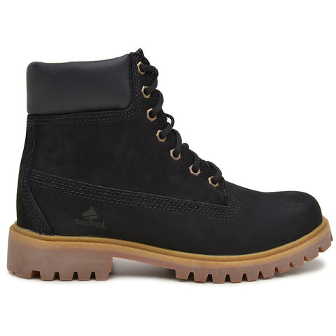 Bota Militar Macboot Cano Alto Lauryn 04 Preto