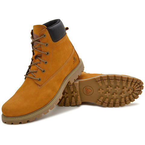 Bota Militar Coturno Macboot Roraima Extra Grande 10G Mostarda