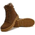 Bota Militar Cano Alto Macboot Papoula 04 Marrom Claro