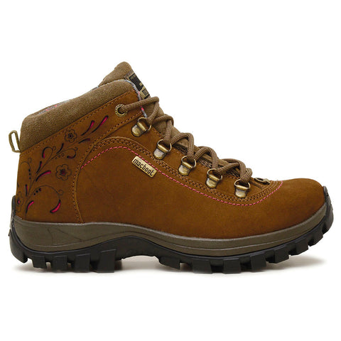 Bota Adventure Cano Alto Macboot Alecrim 04 Marrom Claro