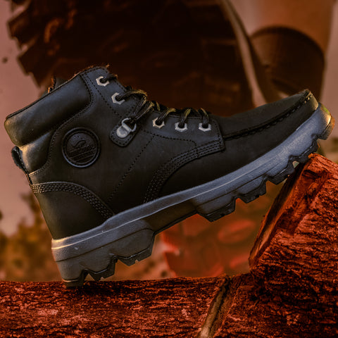 Bota Adventure Cano Longo Macboot Ébano 02 Preto Emborrachado