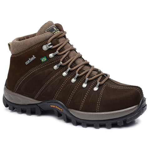 Bota Adventure Cano Alto Macboot Uirapuru 02 Marrom Escuro