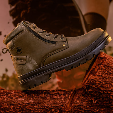 Bota Militar Cano Alto Macboot Cumaru 06 Marrom